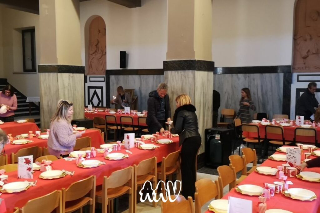 pranzo di natale comunità di sant'egidio ostia